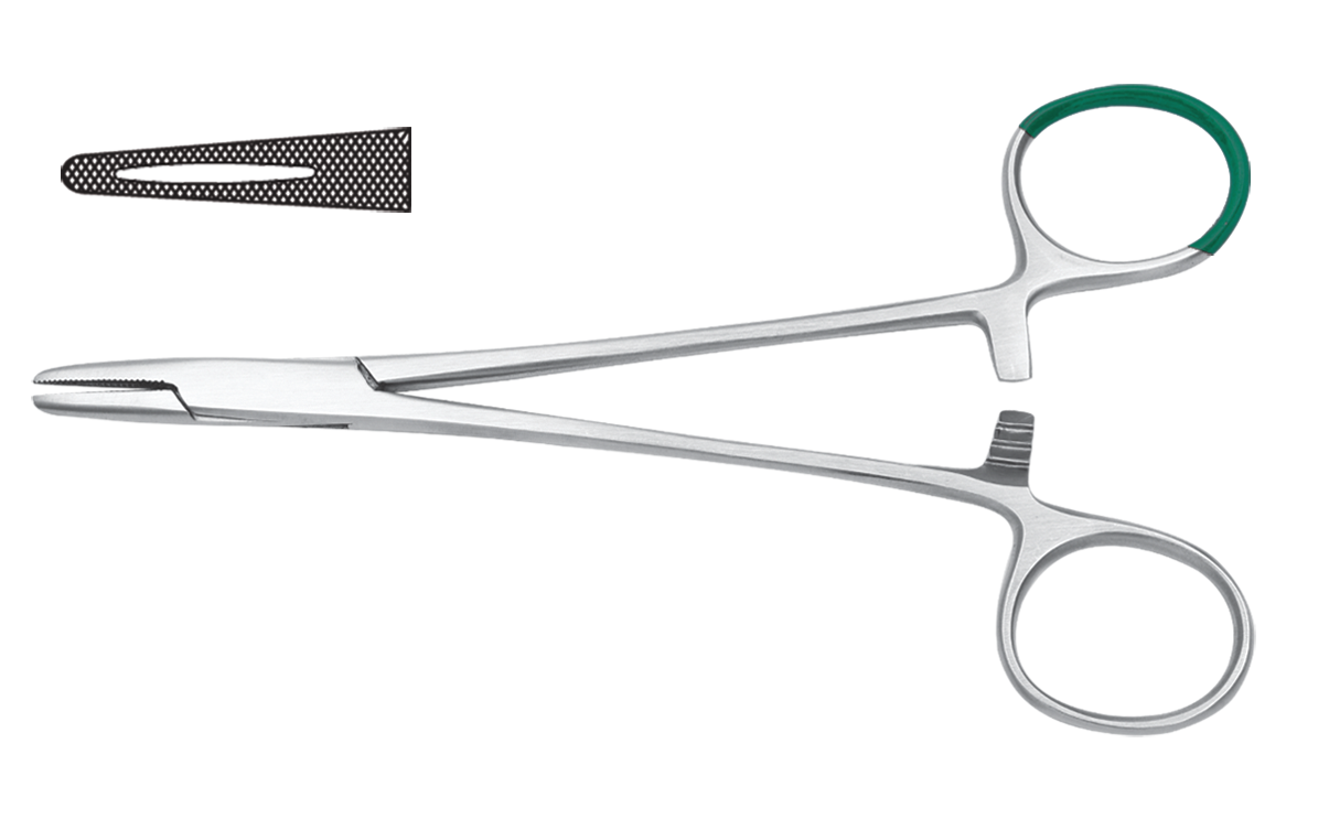 Nadelhalter Mayo-Hegar, Metall, steril